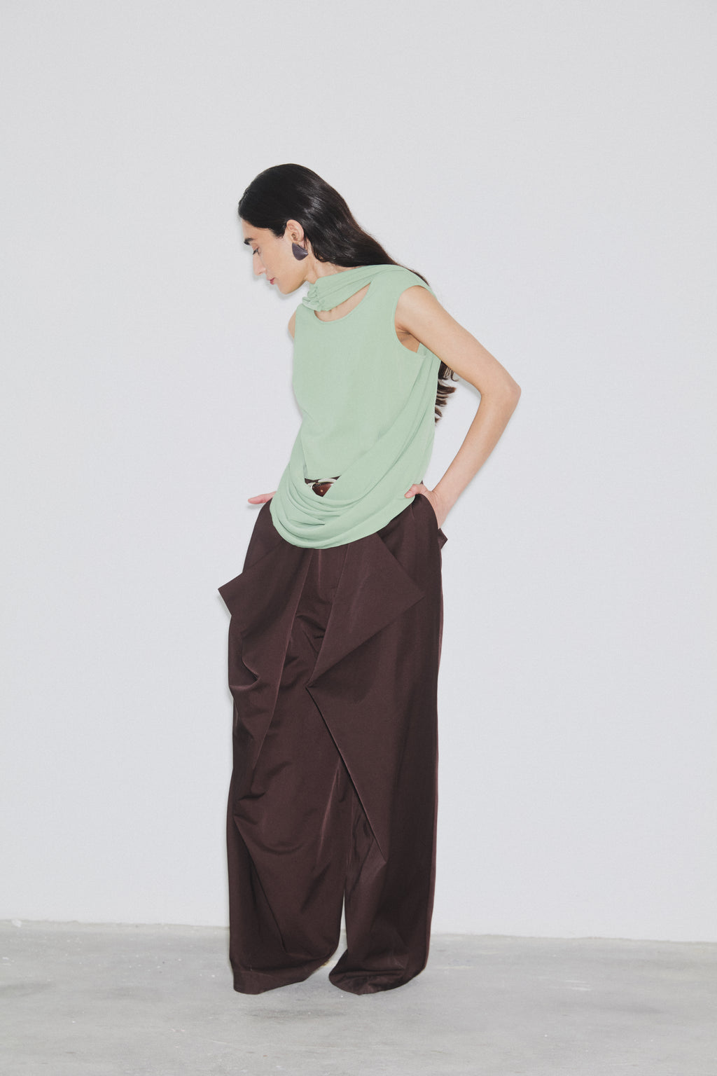 Double-Triangle Trousers