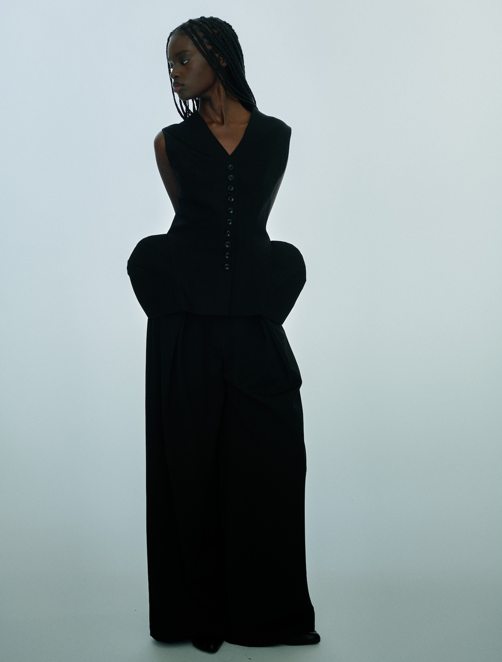 Sculpted vest