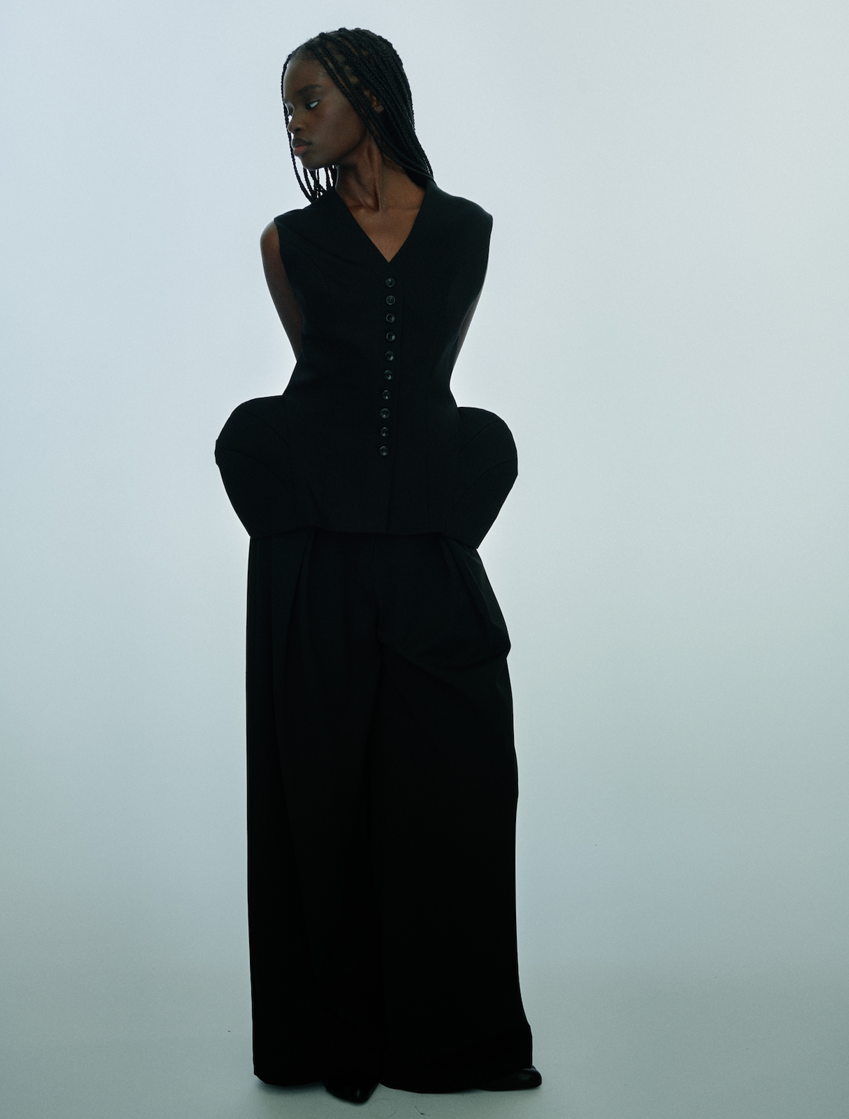 Sculpted vest