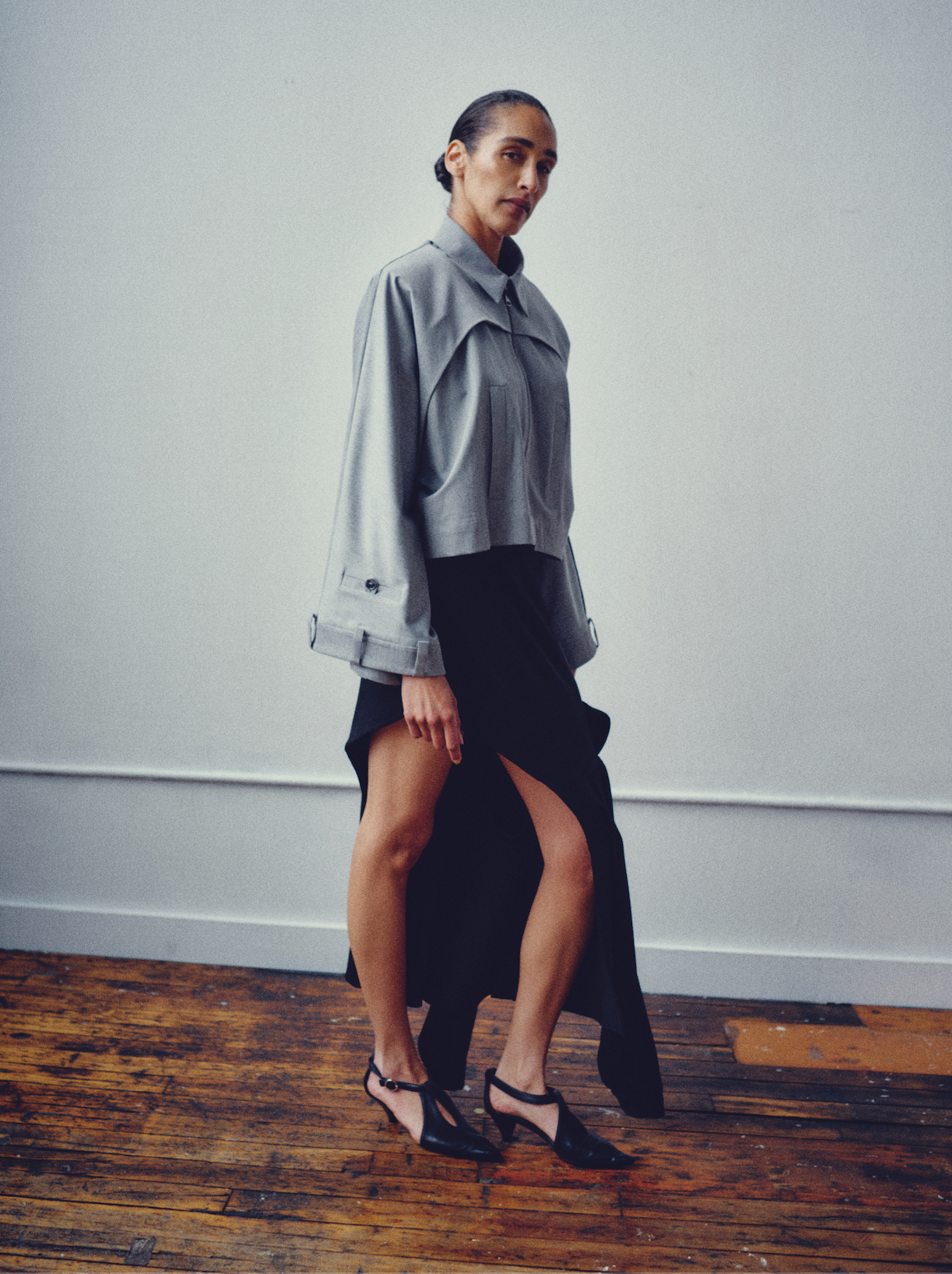 Asymmetrical Shirt-Skirt