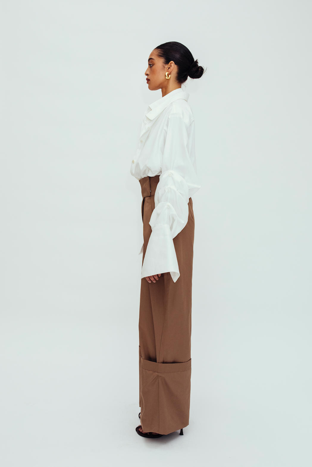Tailored Fold Trousers