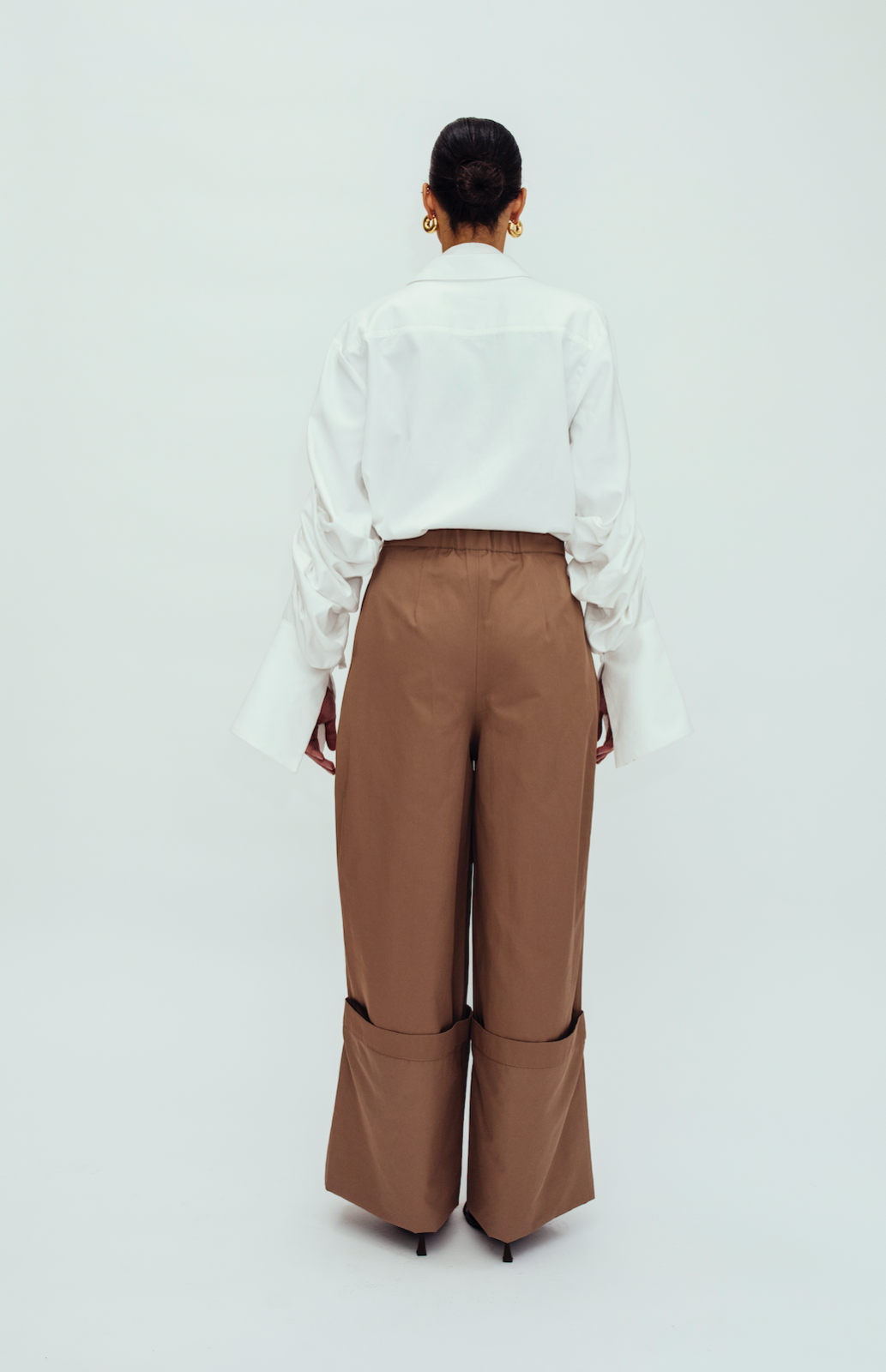 Tailored Fold Trousers