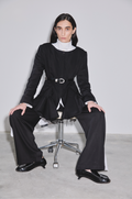 Sculpted Triangle Coat
