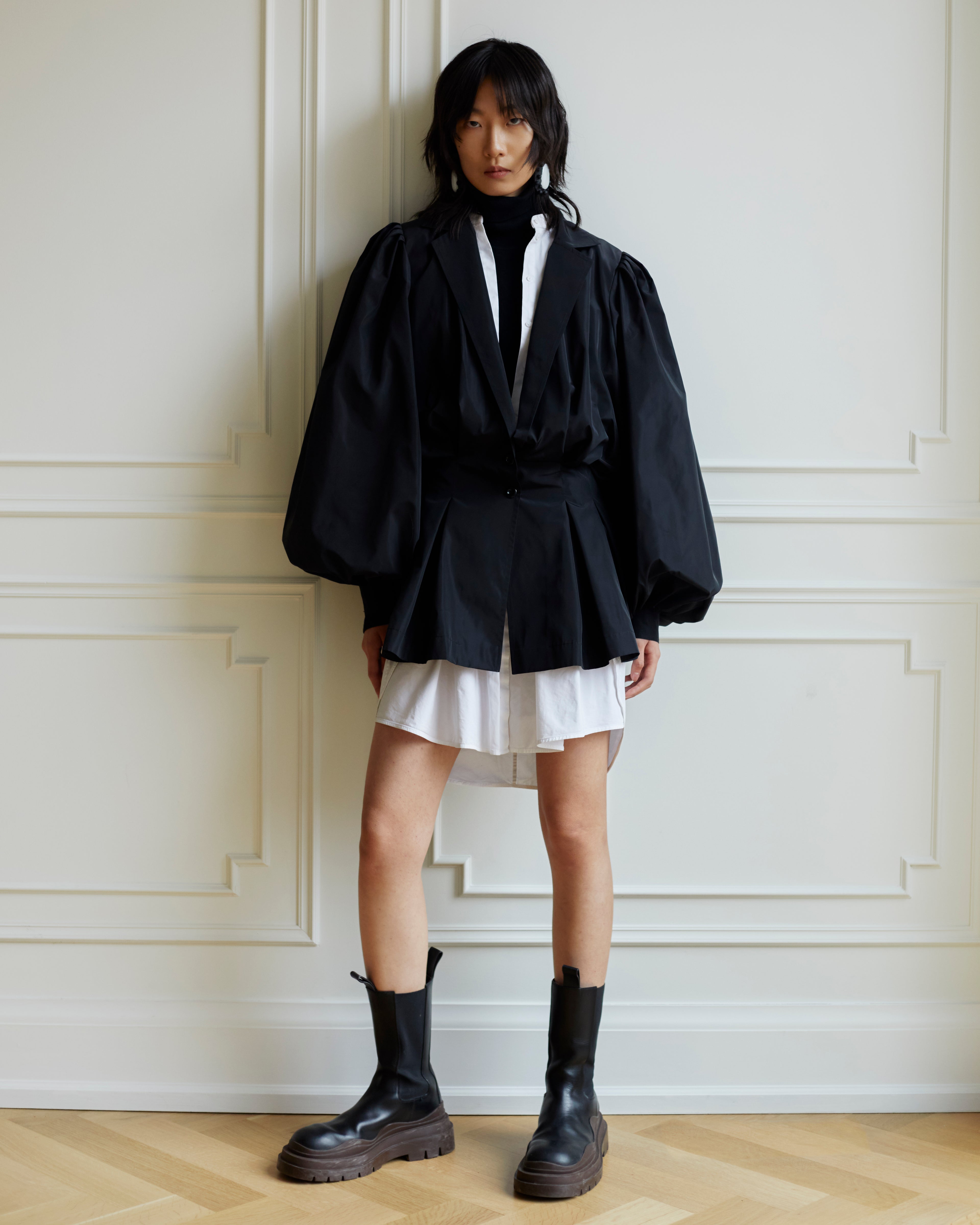 Puff Sleeve Blazer